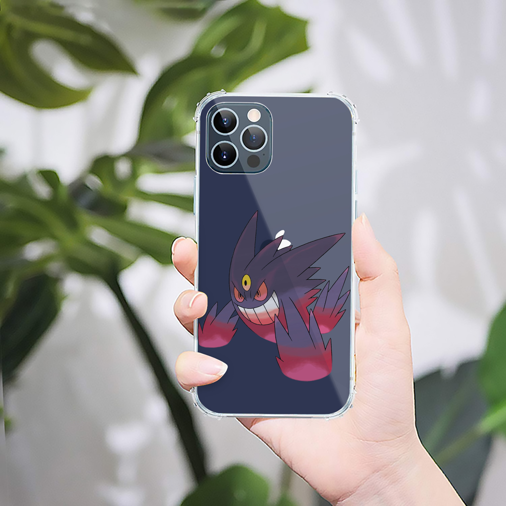 （画像用） ポケットモンスター Pokémon 【iPhone 12シリーズ対応】透明スマホケース（クリアソフトケース）